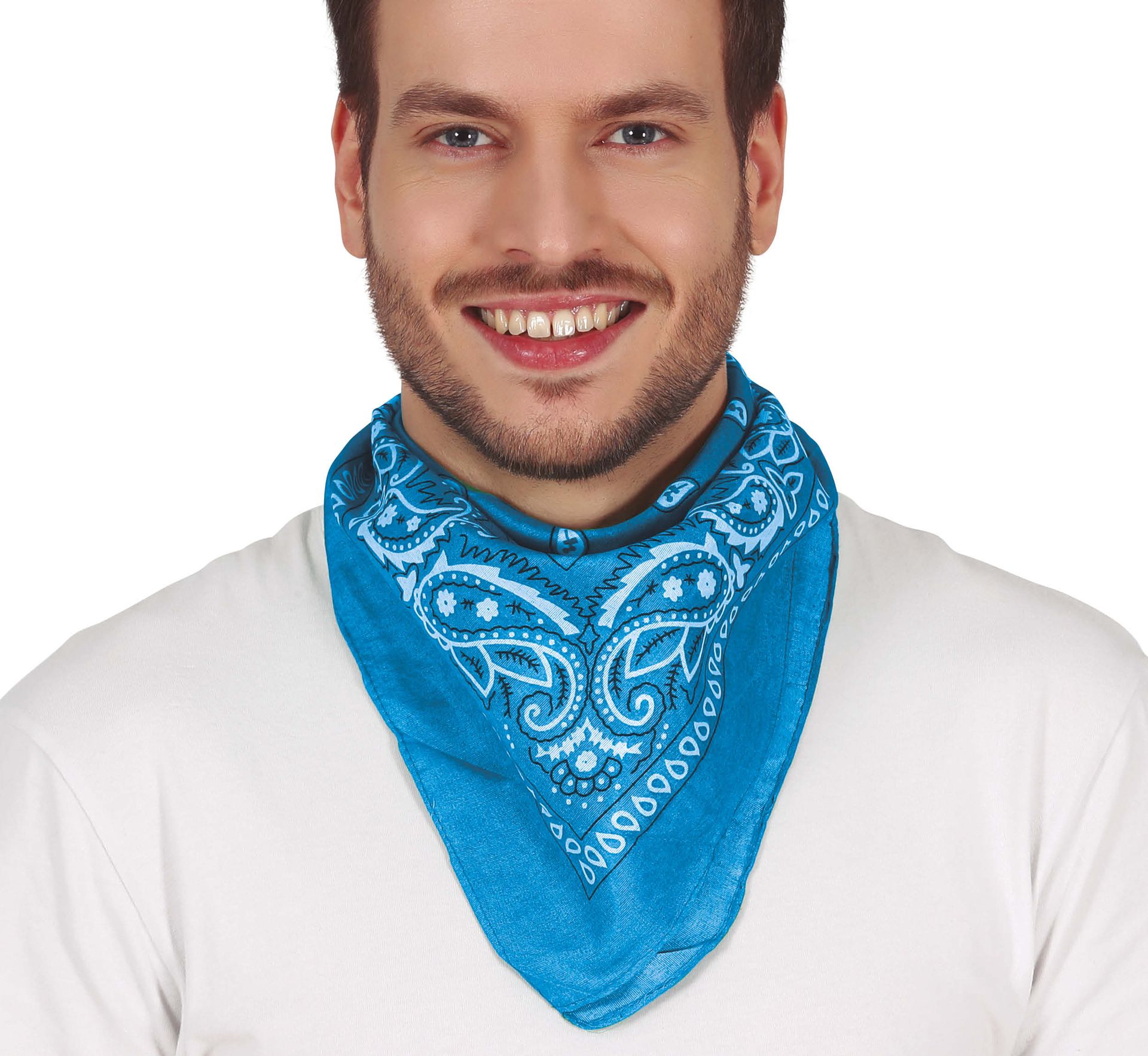 Lichtblauwe Cowboy Sjaal