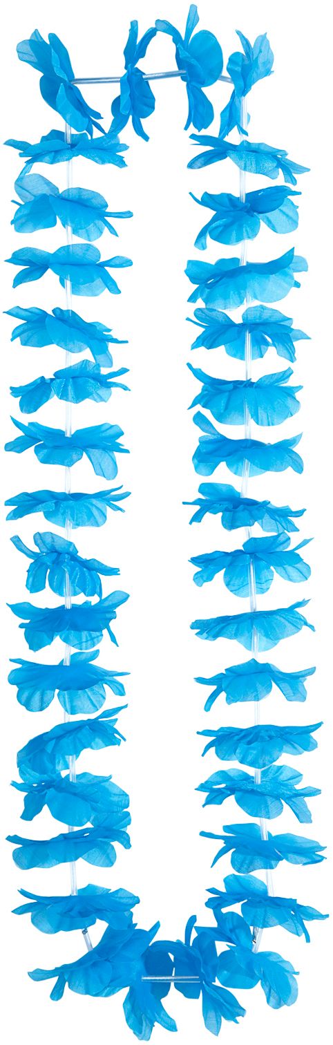 Lichtblauwe Hawaii Krans