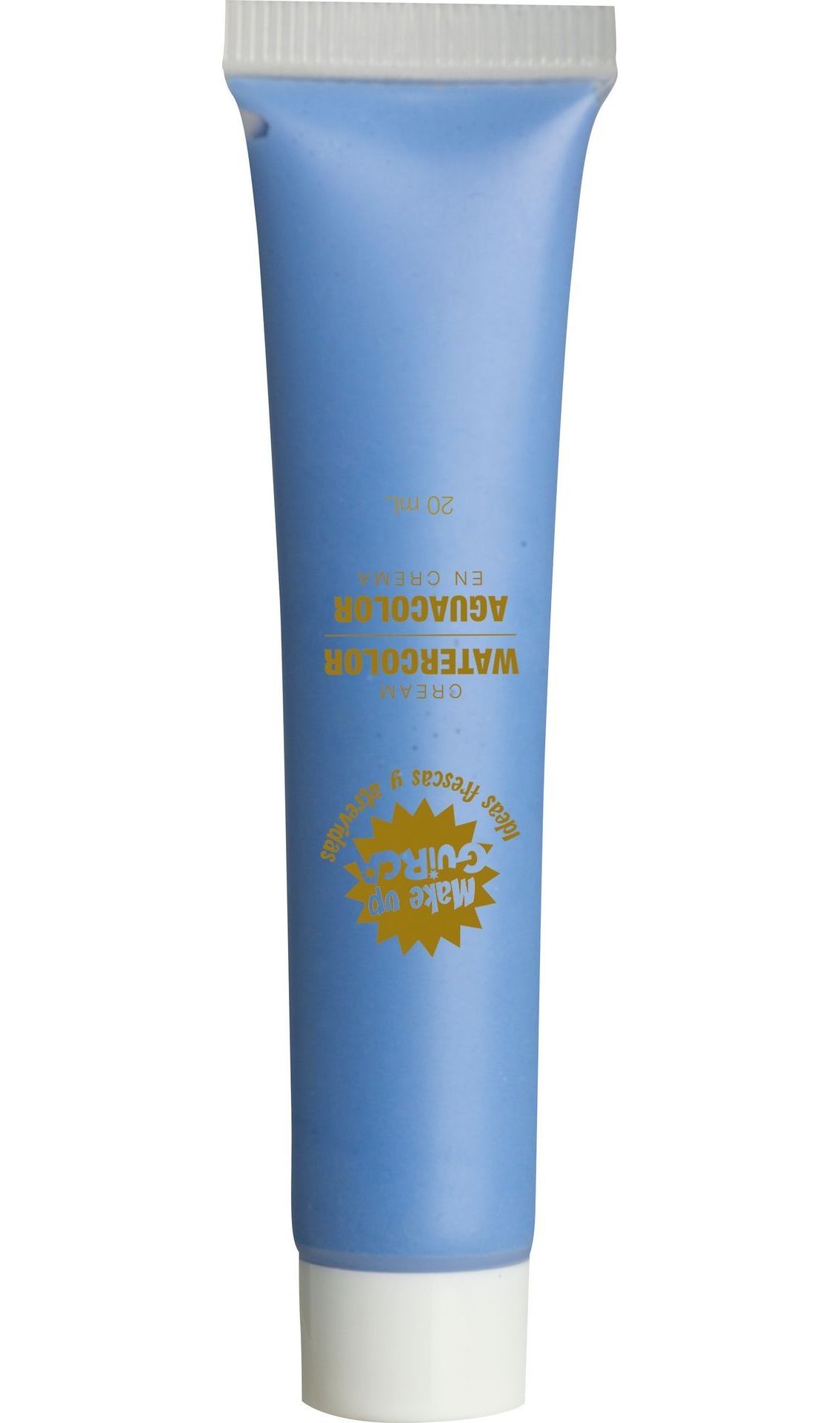 Lichtblauwe Waterbasis Schmink Budget