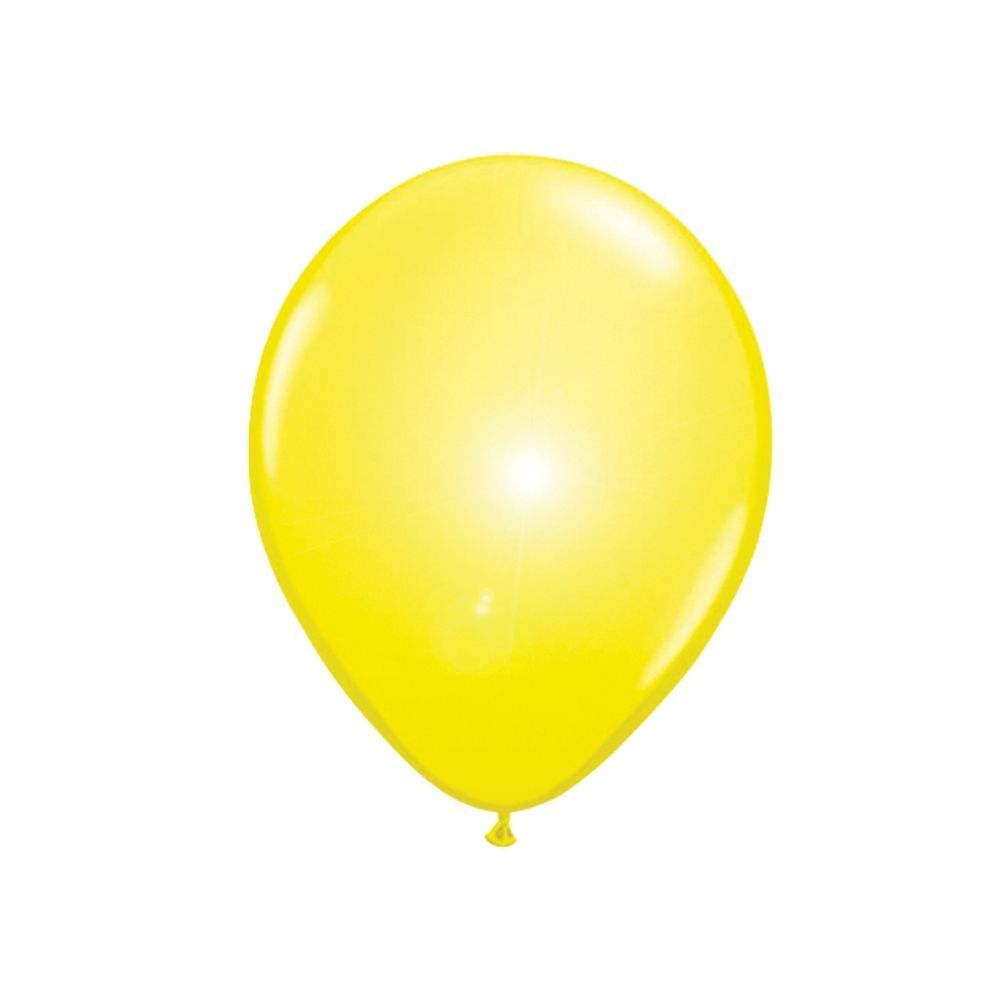Lichtgevende ballonnen set geel LED