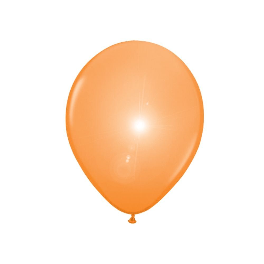 Lichtgevende ballonnen set oranje LED