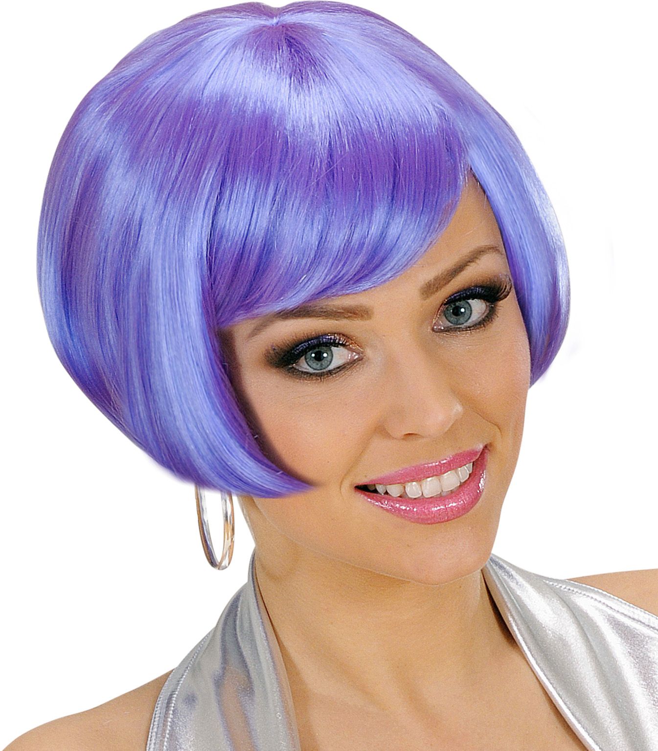 Lichtpaarse Valentina Pruik