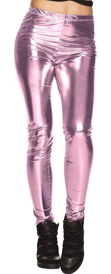 Lichtroze Metallic Festival Legging