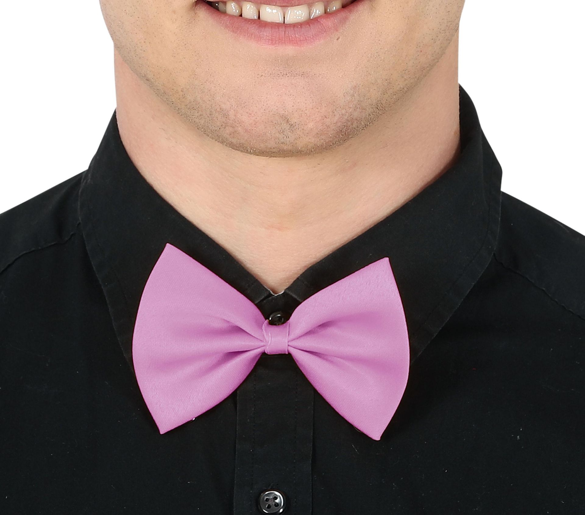 Lichtroze Vlinderdas 11cm