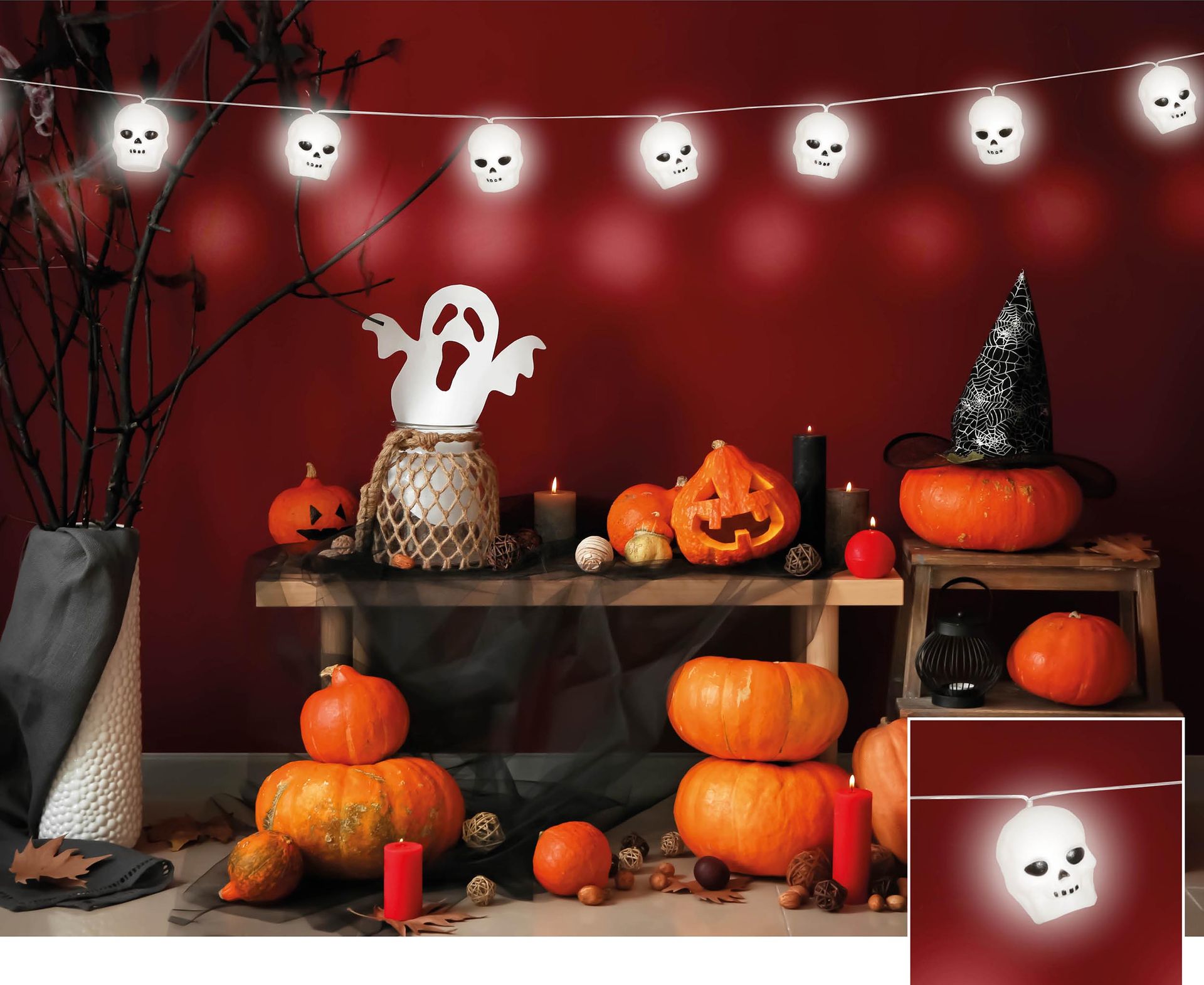 Lichtslinger met Doodskoppen