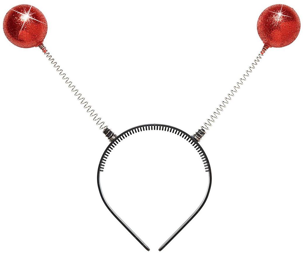 Lieveheersbeestje Hoofdband met Glitter Antennes