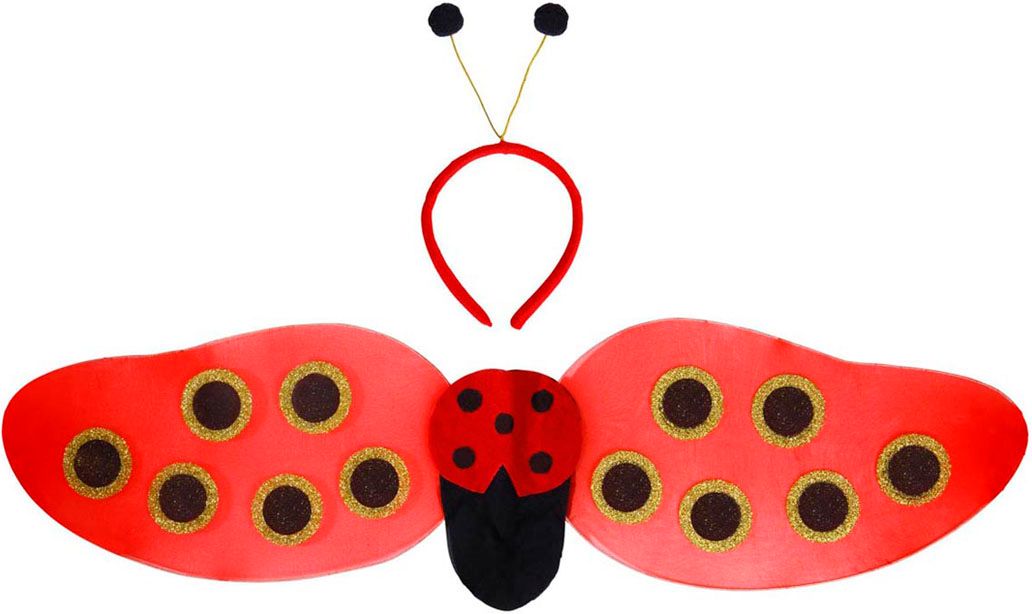 Lieveheersbeestje Vleugels met Sprieten