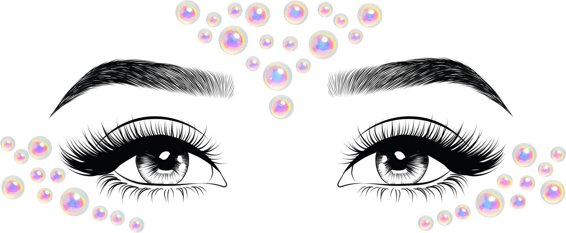 Liri Gezicht Jewel Stickers