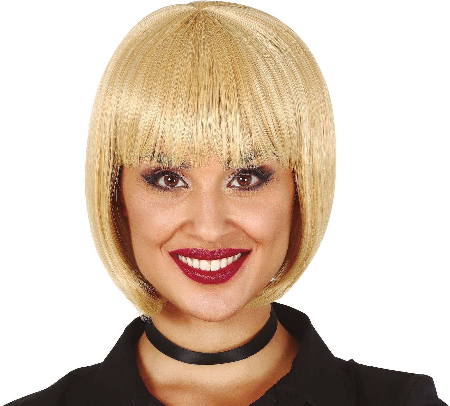Lisa Blonde Bob Pruik