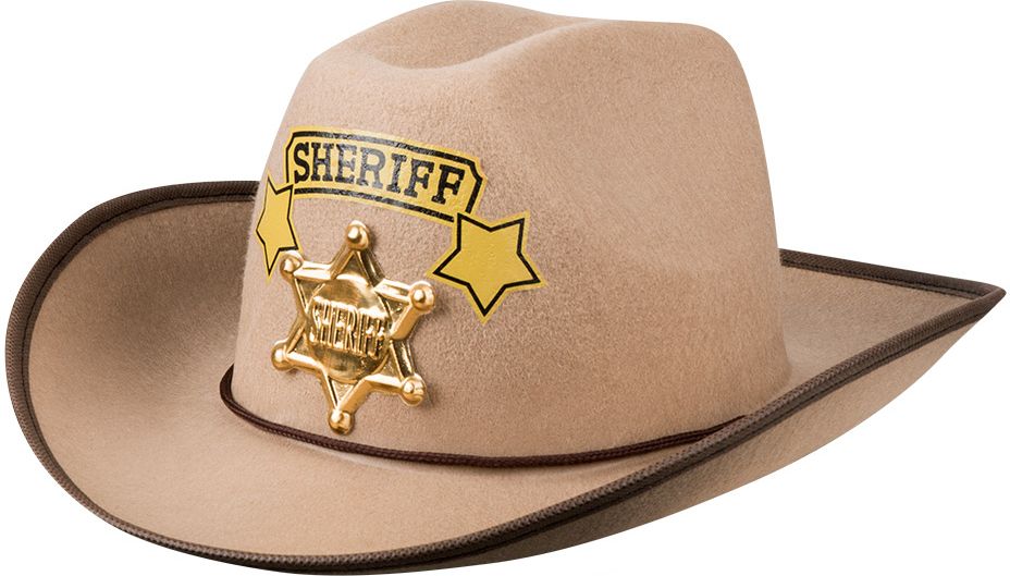Little sheriff cowboy hoed kind