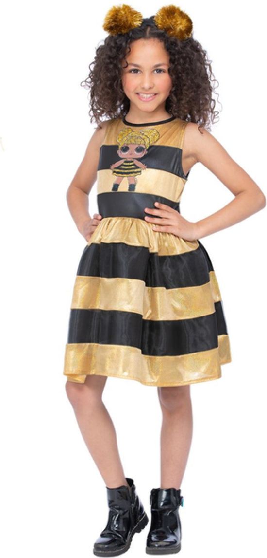 L.O.L Surprise! Deluxe Queen Bee Meisjes Kostuum Goud