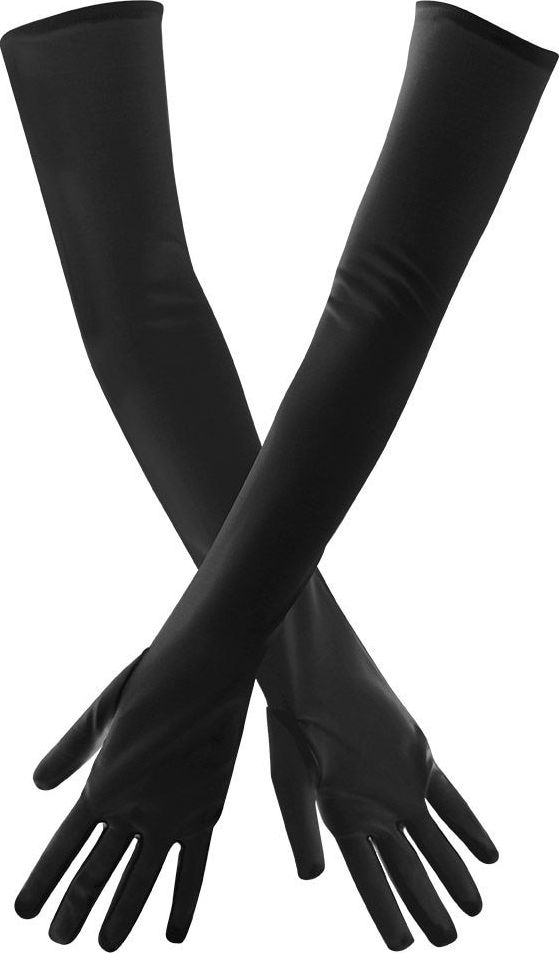 Los Angeles Lange Handschoenen Zwart