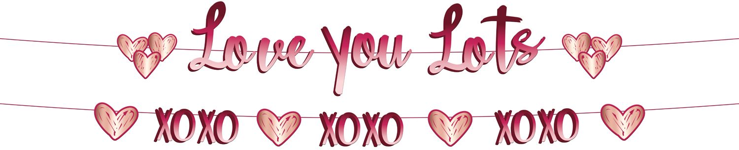 Love You lots letterslingers Valentijnsdag
