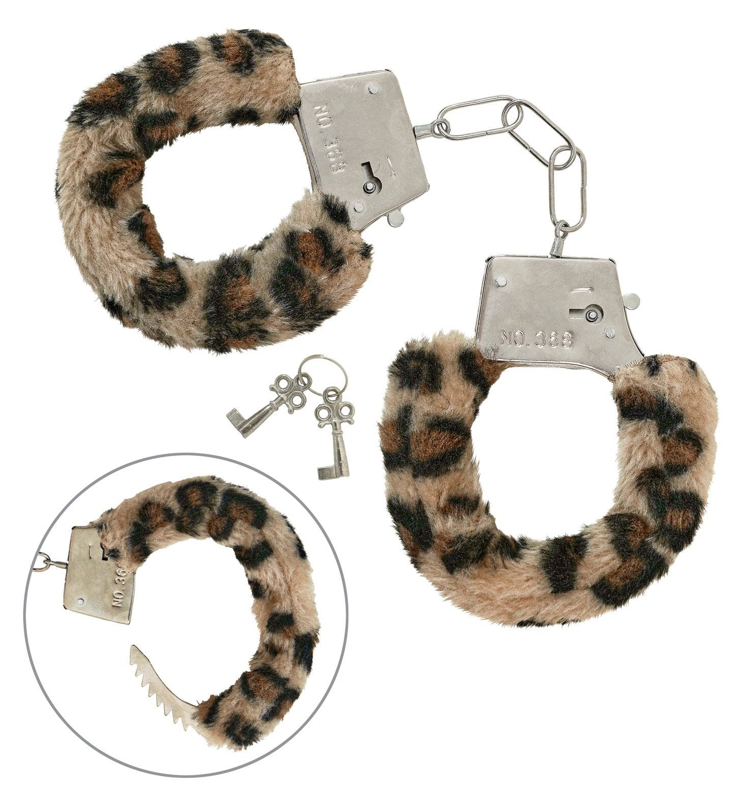 Luipaard Handboeien Feest Dames Heren