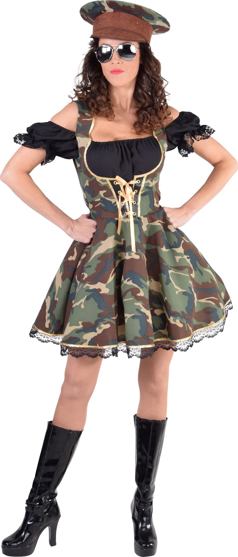 Luxe Camouflage Jurkje