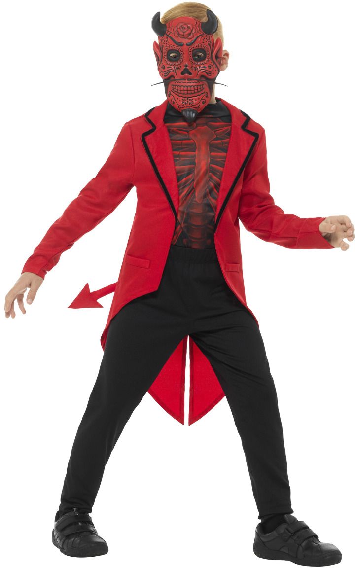Luxe Dag Van De Doden Duivel Kostuum