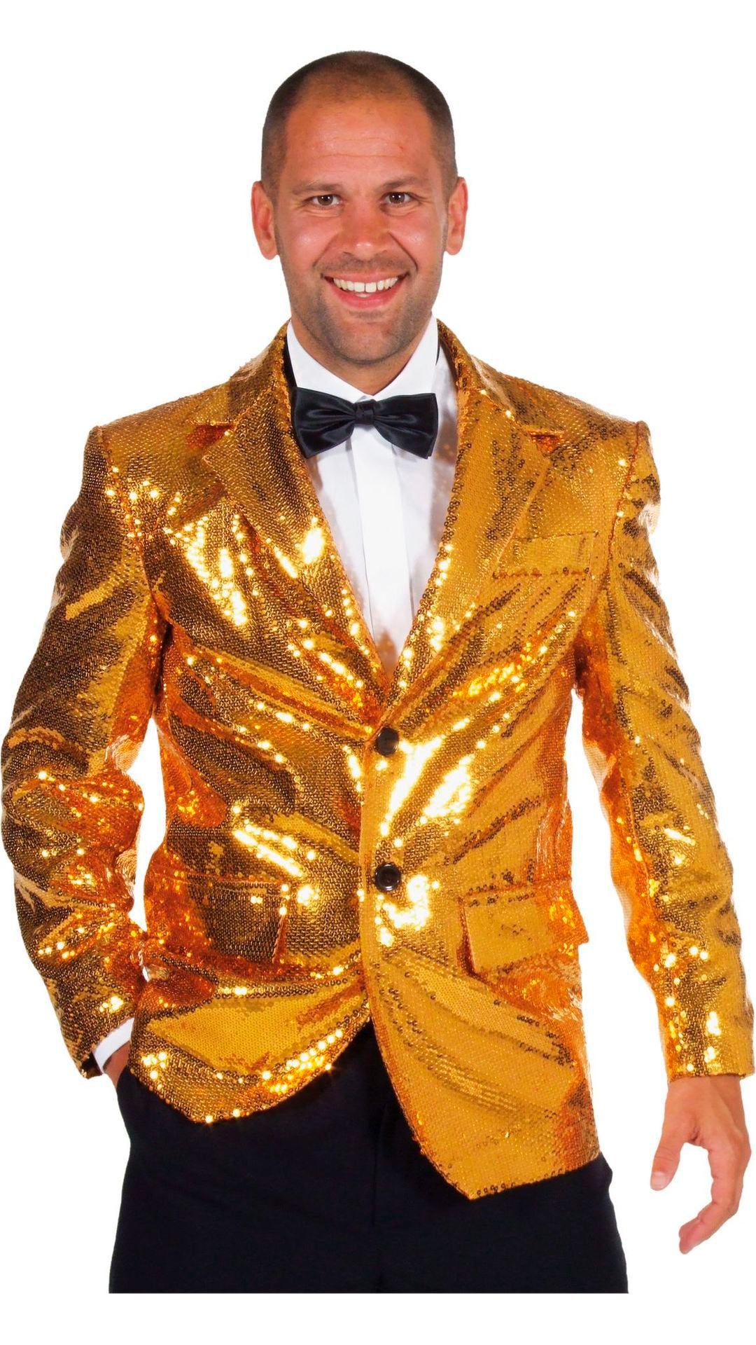 Luxe Gouden Colbert Heren