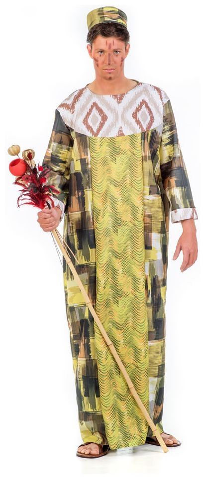 Luxe Groen Afrikaans Kostuum Man