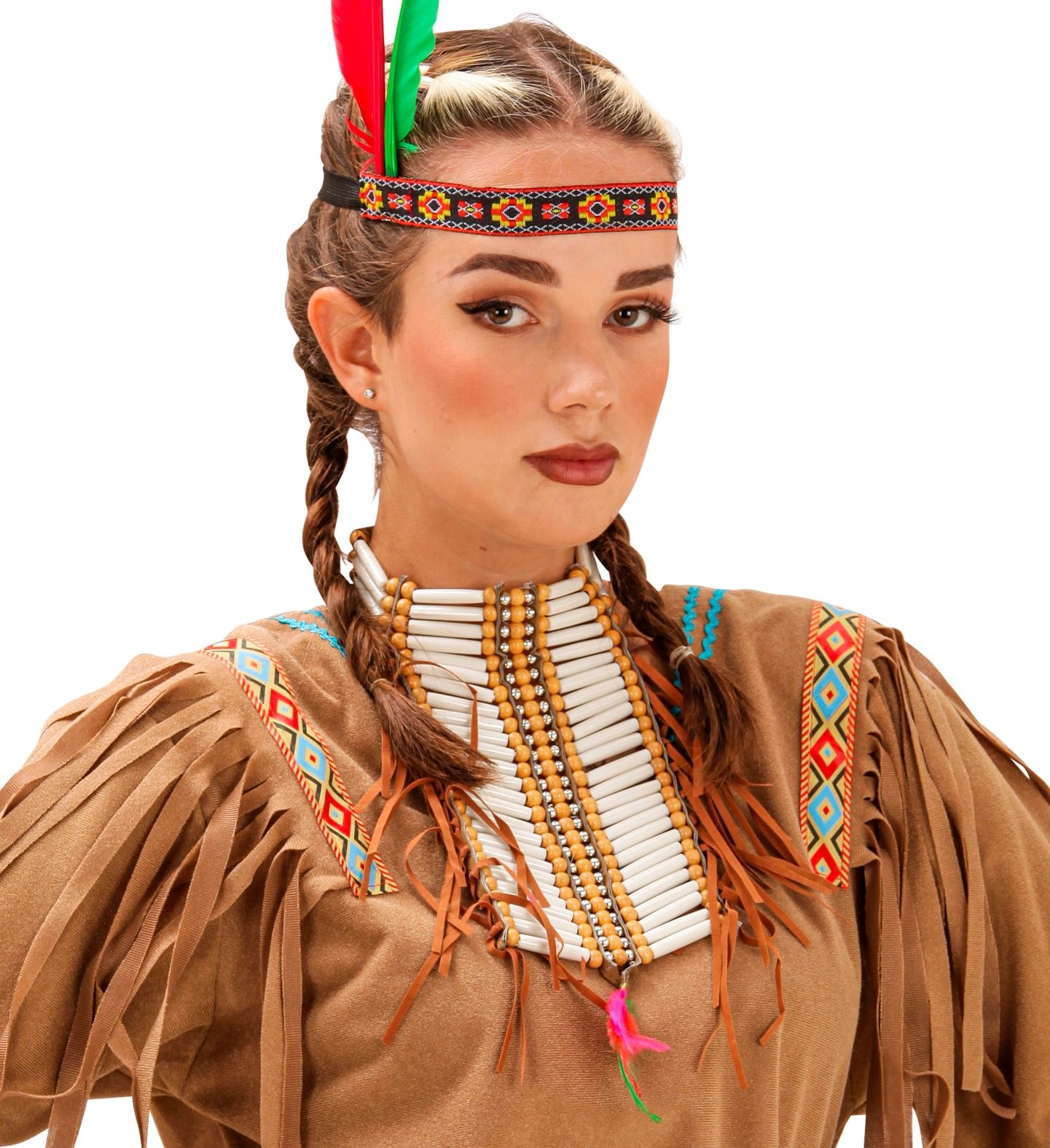 Luxe Indianen Nekband-Borstsierraad