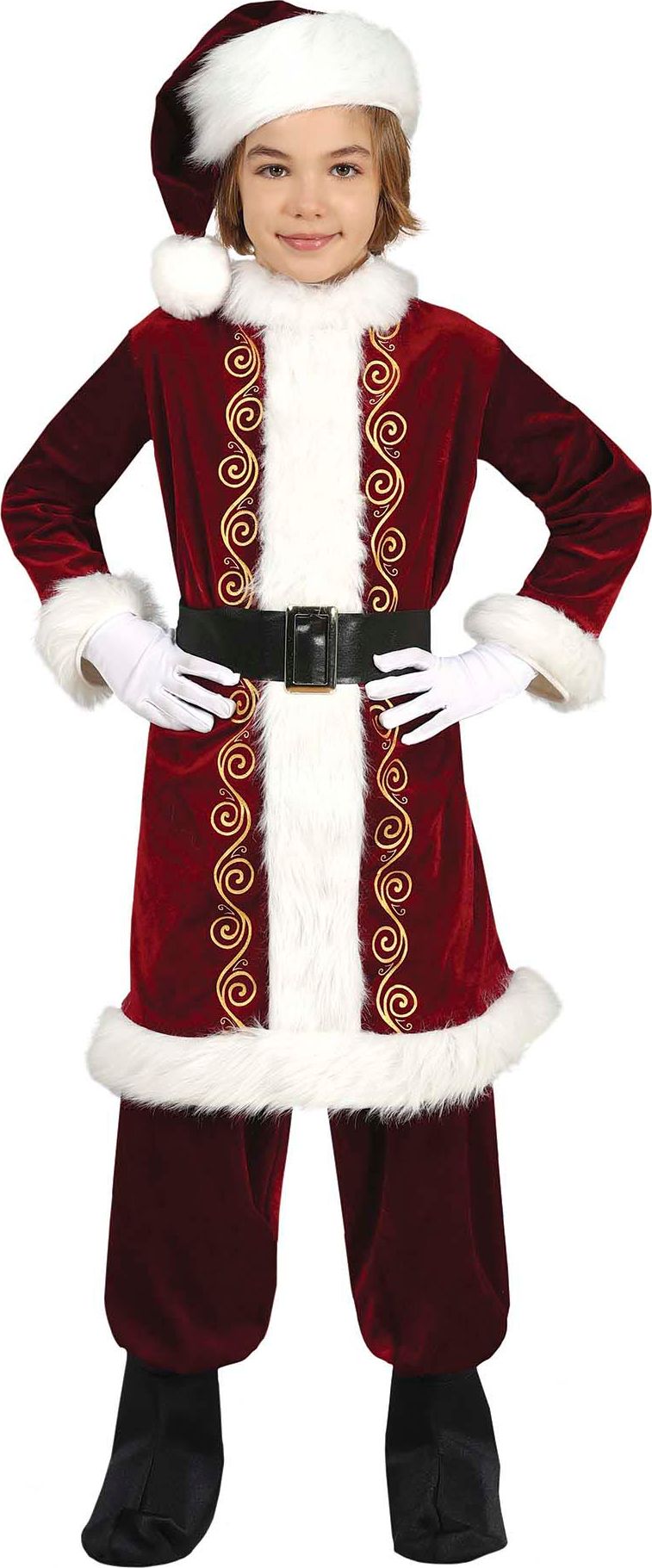 Luxe Kerstman Kostuum Kind