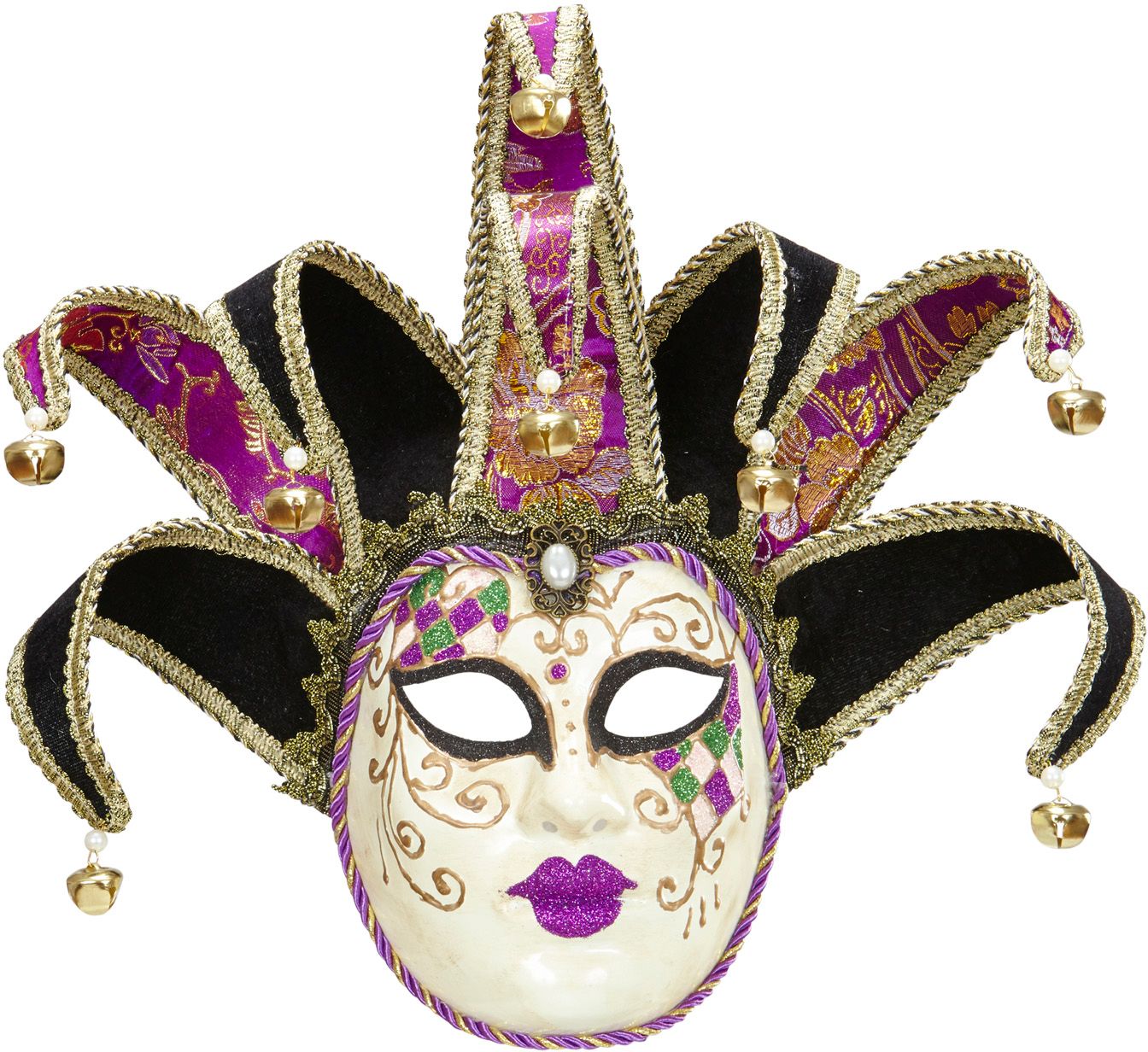 Luxe masquerade ball masker