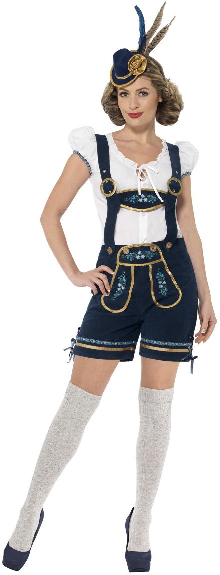Luxe Oktoberfest Lederhose Dames