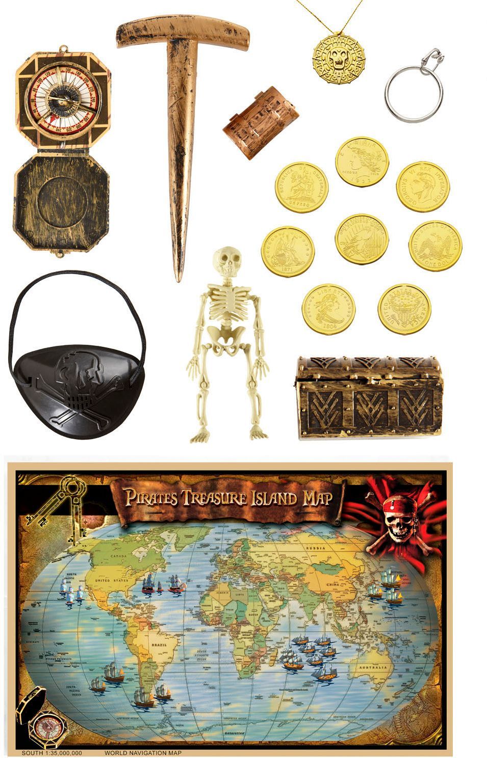 Luxe Piraat Accessoires Kind