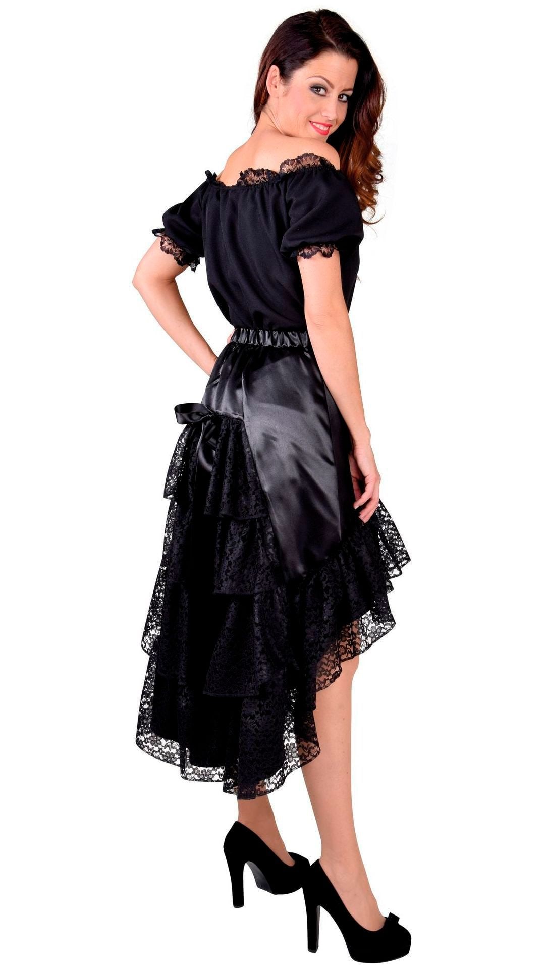 Luxe Rok Zwart Dames