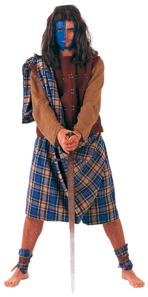 Luxe Schots Krijger Kostuum