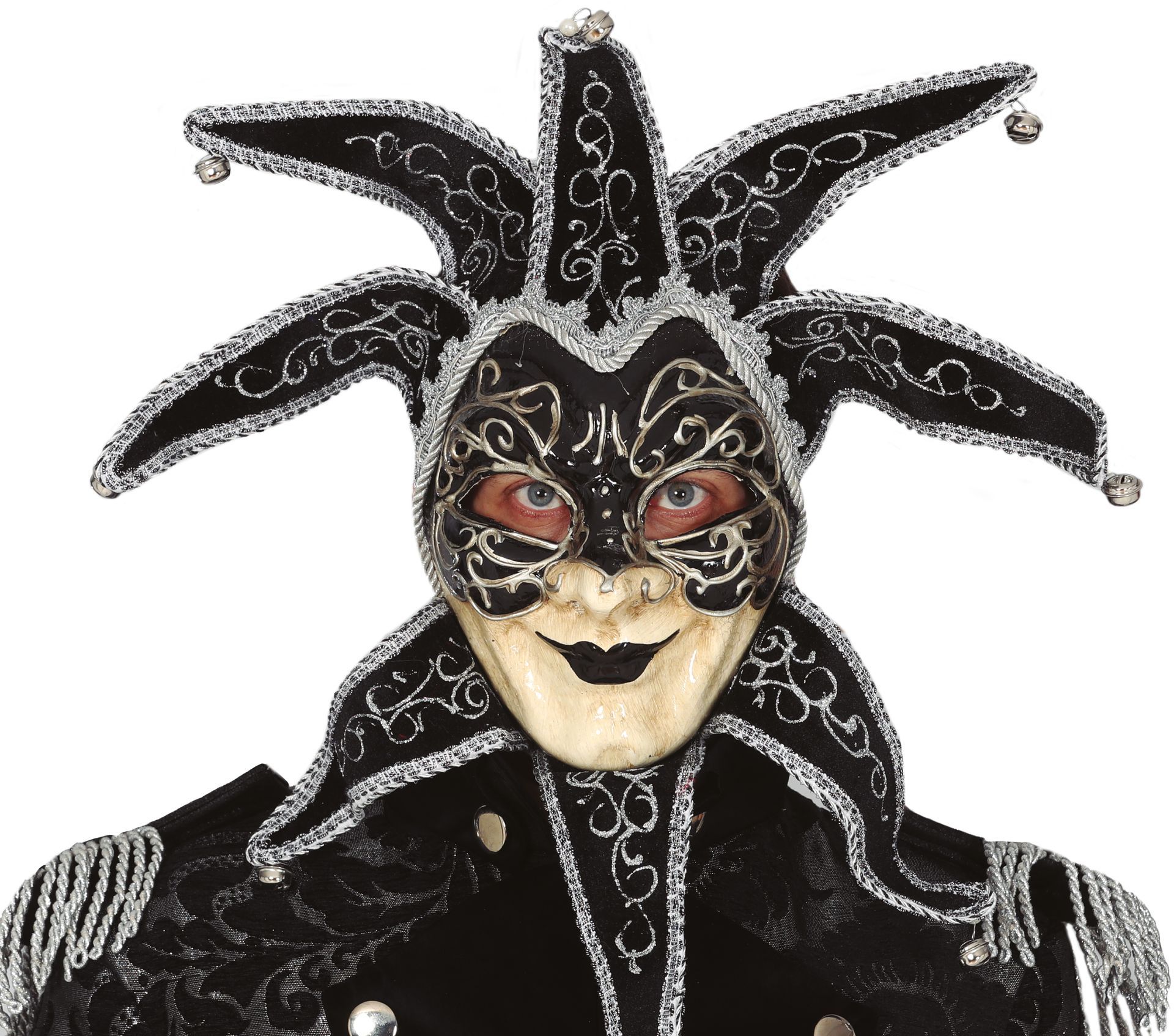 Luxe Venetiaans joker masker