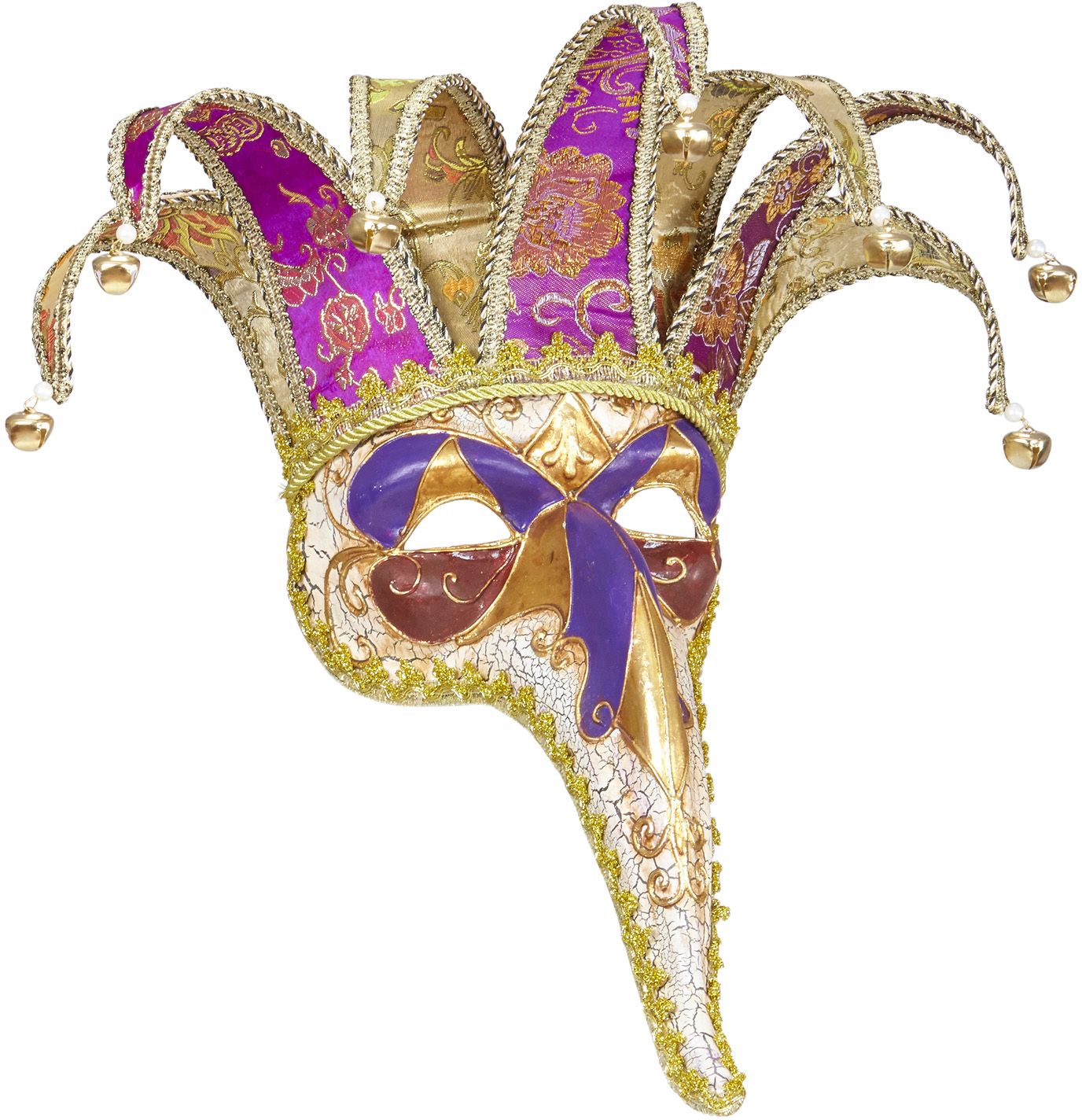 Luxe venetiaanse Joker masker