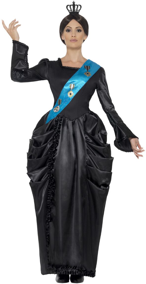 Luxe Victoriaanse Koninginnen Jurk