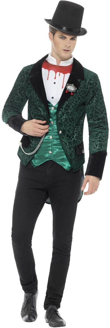 Luxe Victoriaanse Vampier Kostuum