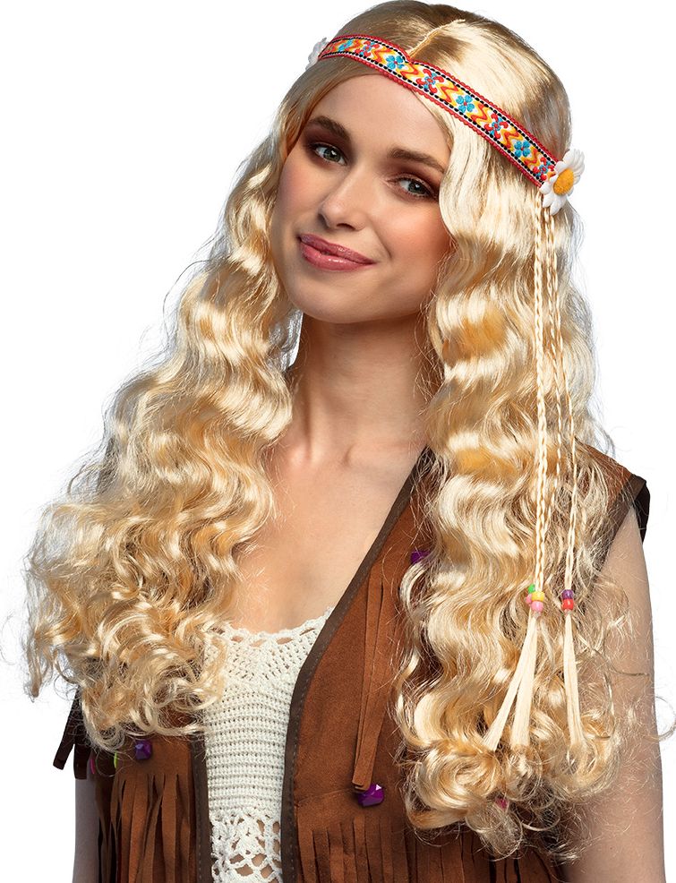 Madelief Hippie Pruik met Hoofdband