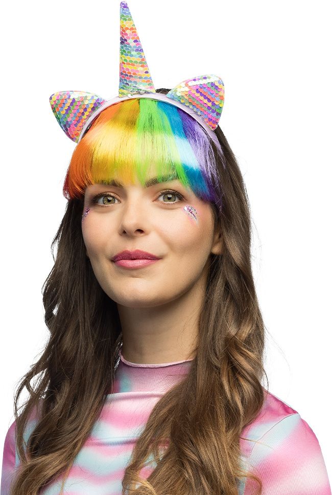 Magische Eenhoorn Tiara met Regenboog Pony