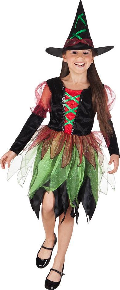 Magische Halloween Heks Jurk Kind