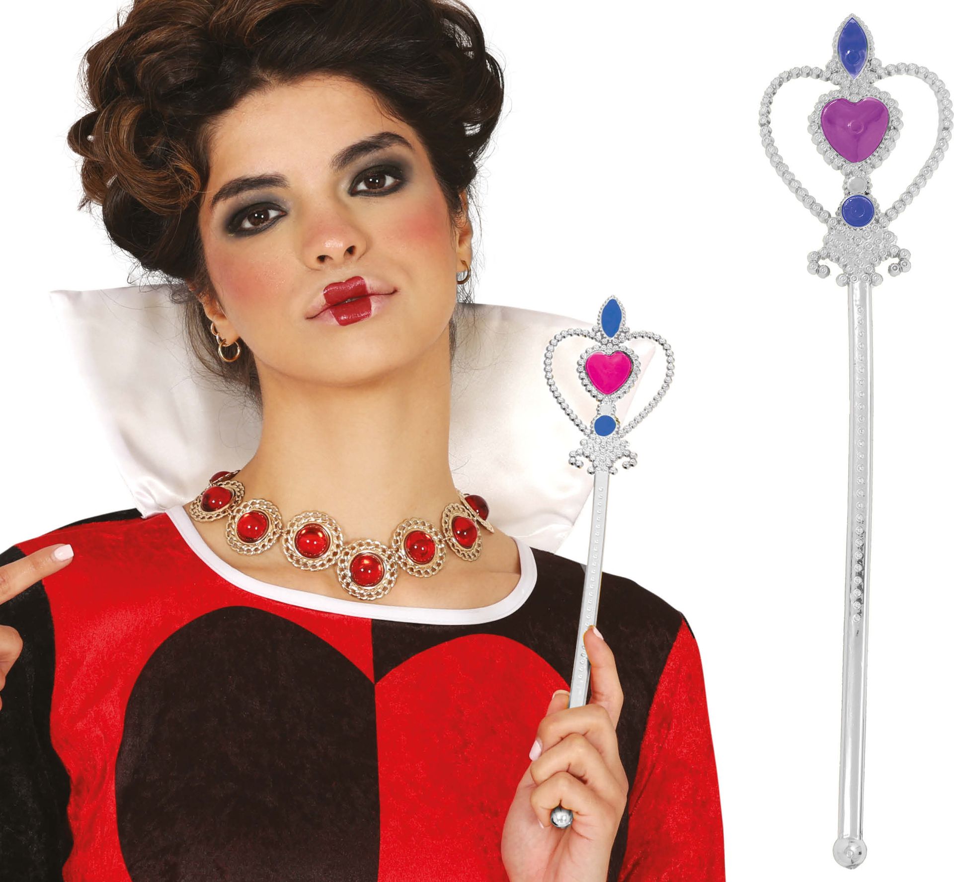 Magische Zilveren Prinsessen Toverstaf 30cm