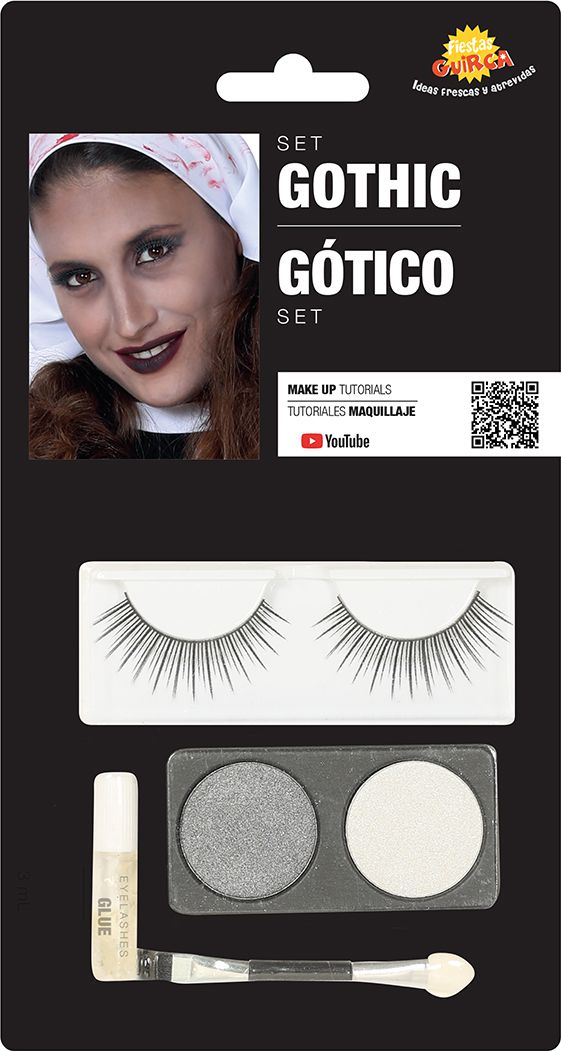 Make-Up Setje Zilver en Wit