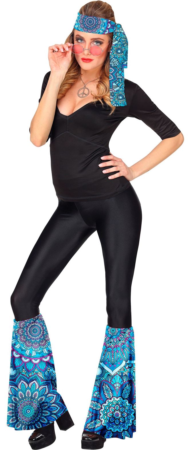 Mandala Blauwe Hippie Accessoire Setje