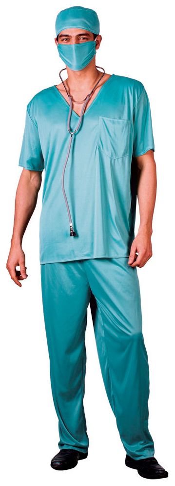 Mannelijk Chirurg kostuum