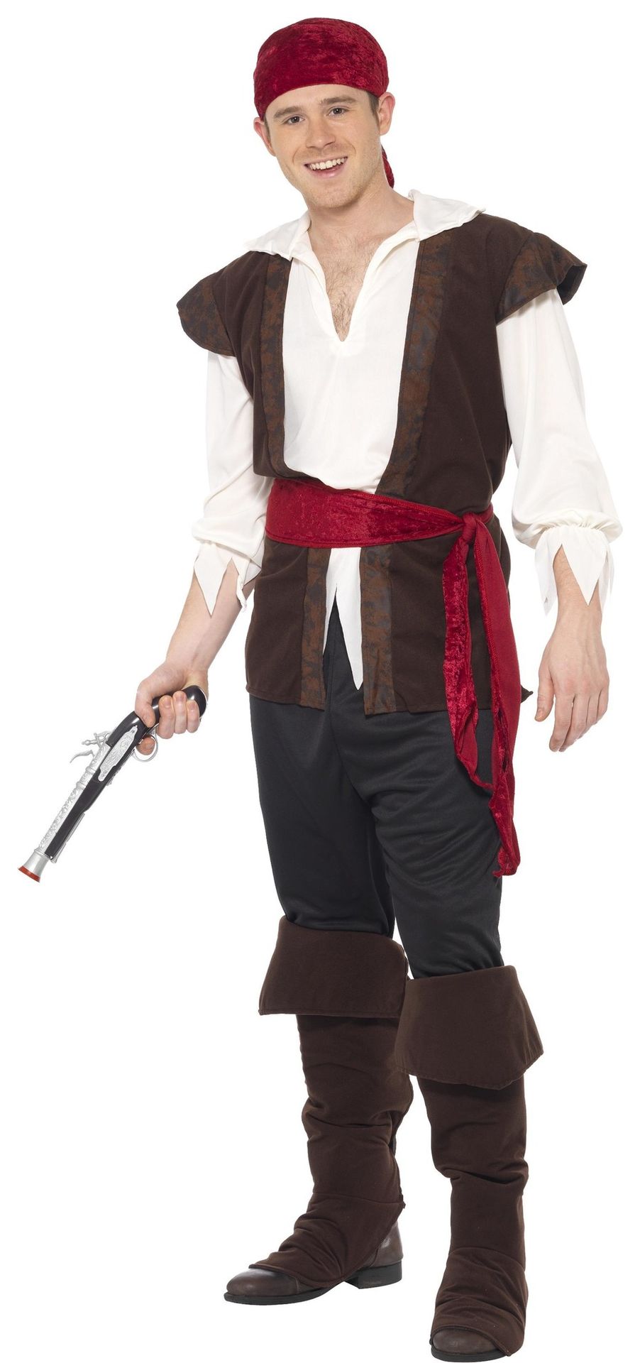 Mannen Piraten Kostuum