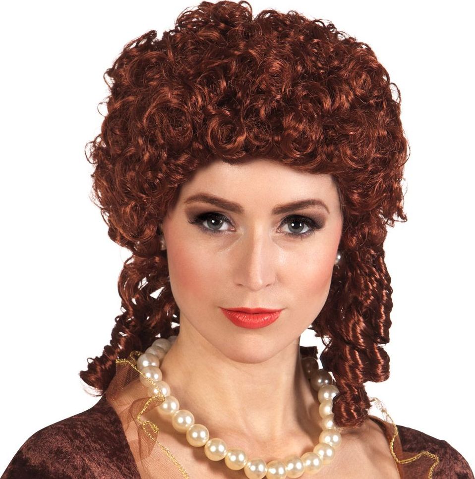 Marie-Amélie Barones Pruik Bruin