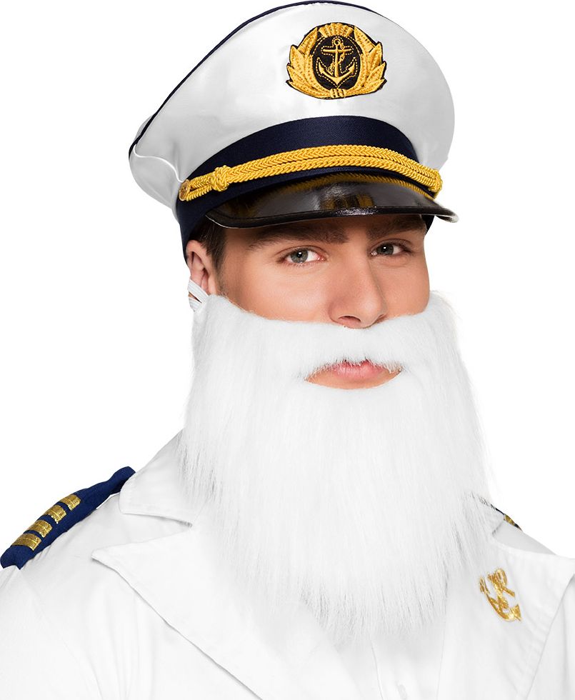 Marine Kapitein Baard Wit