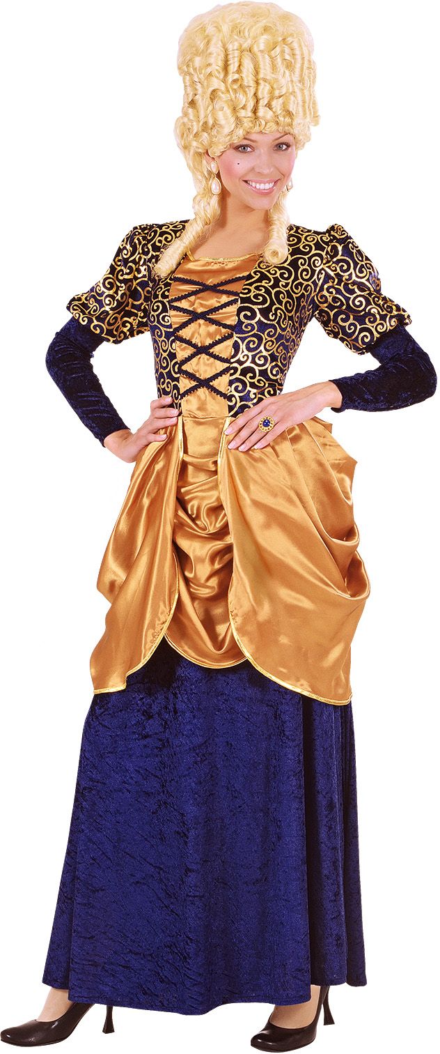 Markiezin Blauw Kostuum