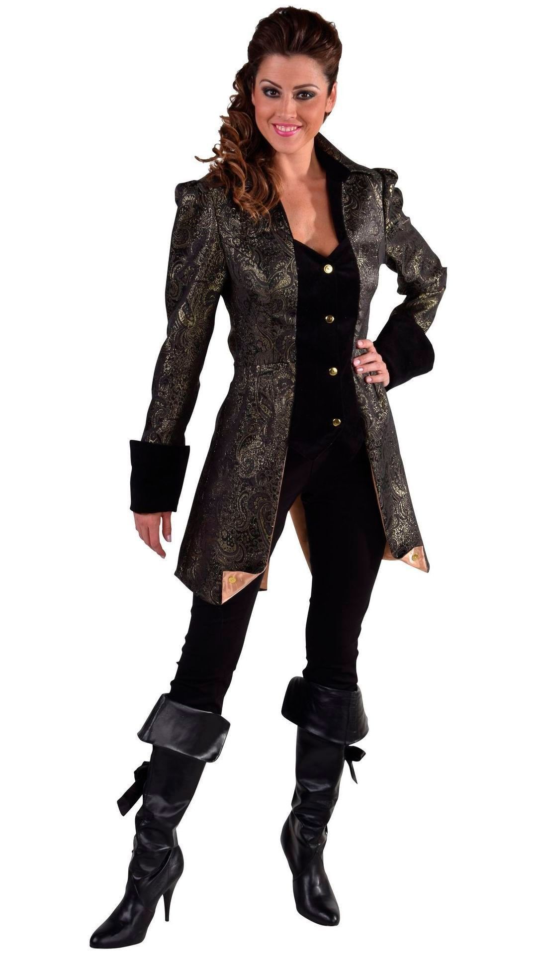 Markiezin Jas Zwart Dames