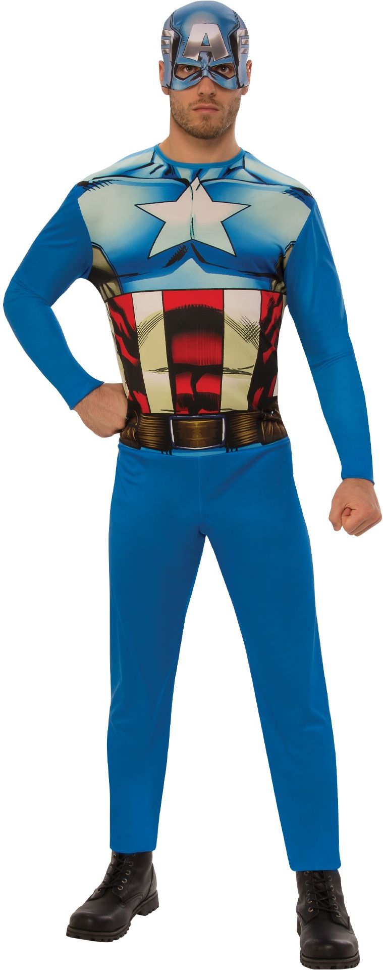 Marvel Captain America Jumpsuit Heren