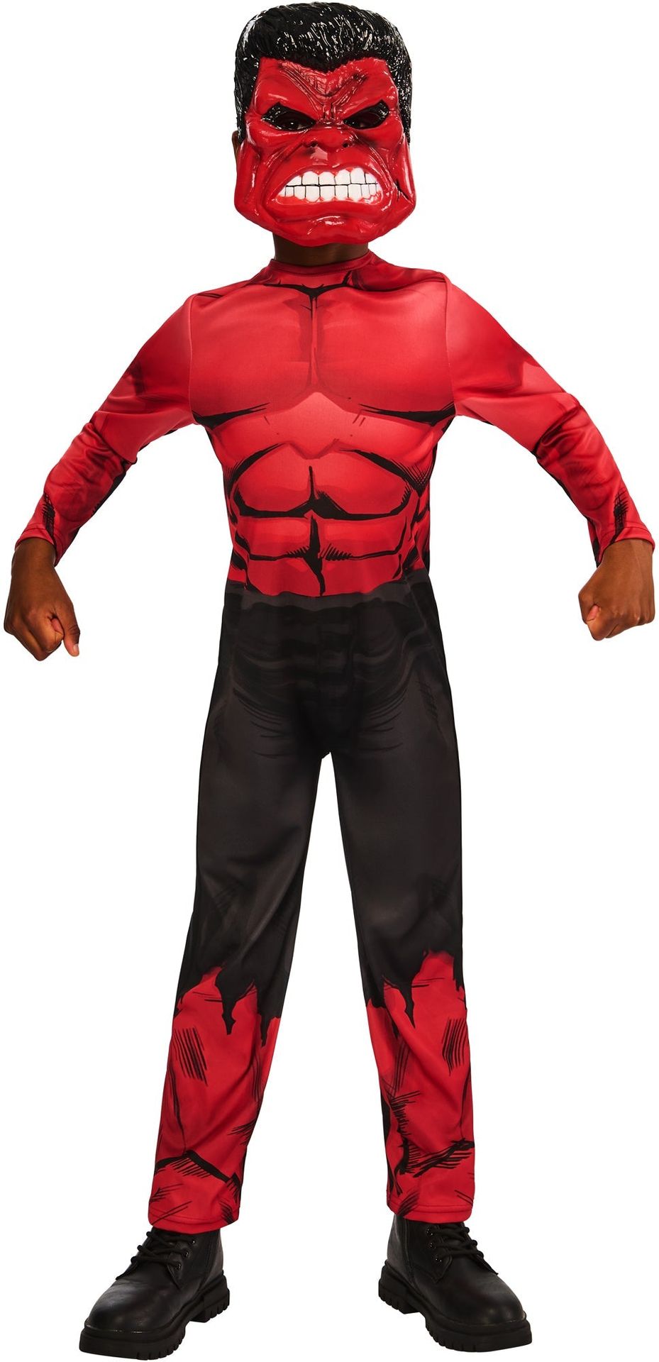 Marvel Red Hulk Jongens Kostuum