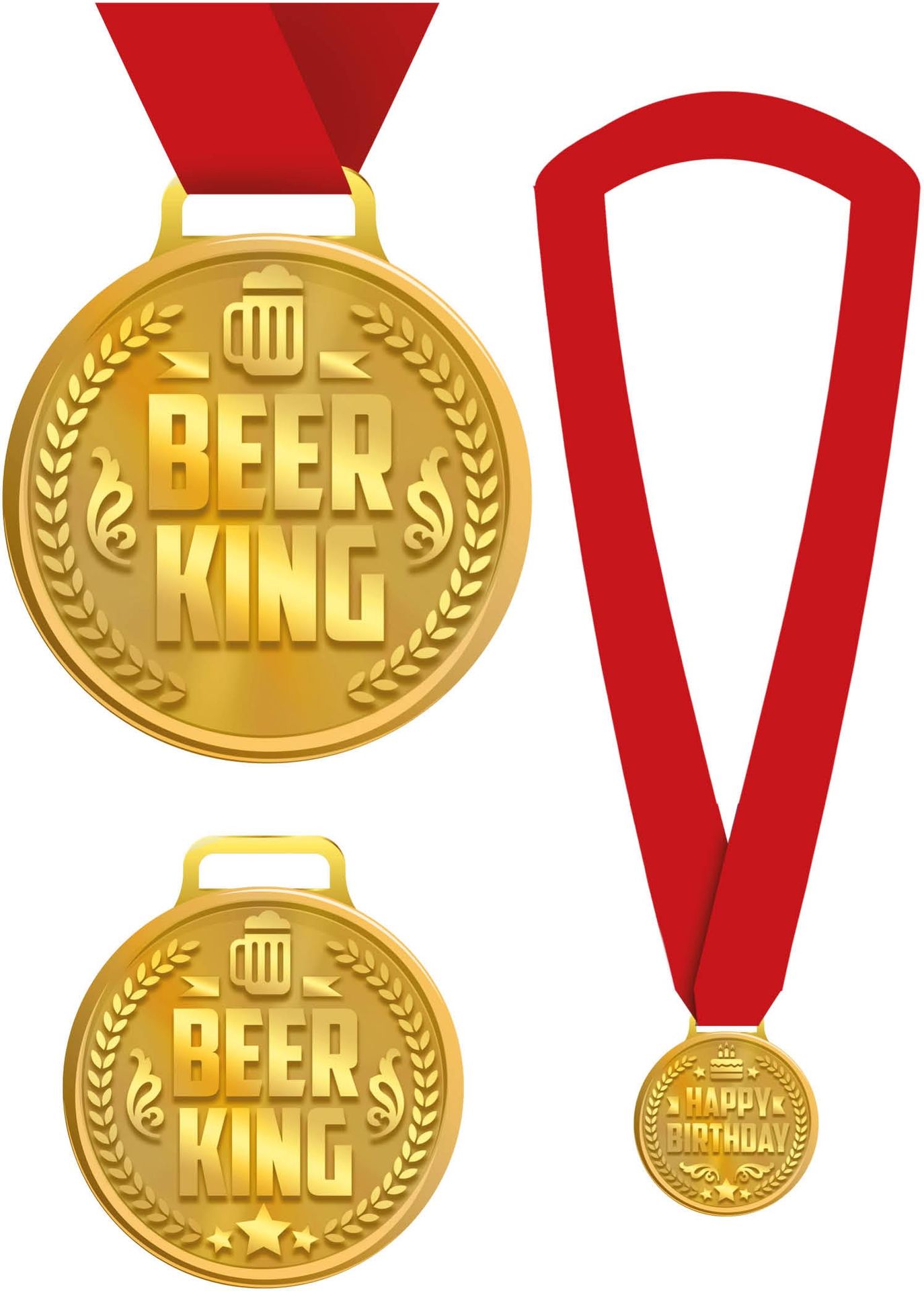 Medaille Bierkoning Goud