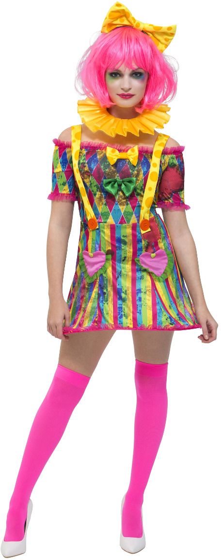 Meerkleurig Clowns Pakje Dames