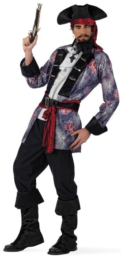 Meerkleurig Piraten Kostuum